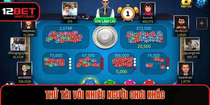 Thử tài với nhiều người chơi khác